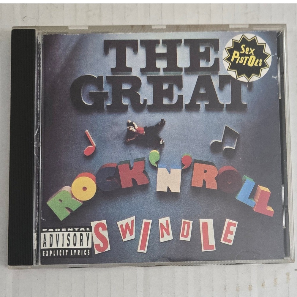 Sex Pistols The Great Rock N Roll Swindle CD Warner Bros 9 45083 2 Vintage Punk